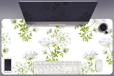 Bureau onderlegger Delicate bloemen