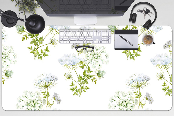 Bureau onderlegger Delicate bloemen