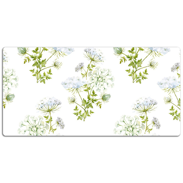 Bureau onderlegger Delicate bloemen
