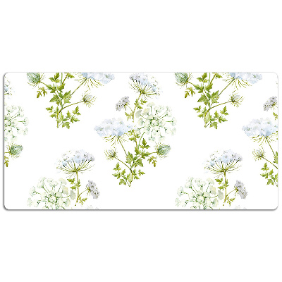 Bureau onderlegger Delicate bloemen