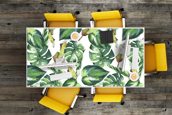 Bureau onderlegger Palm bladeren