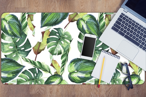 Bureau onderlegger Palm bladeren