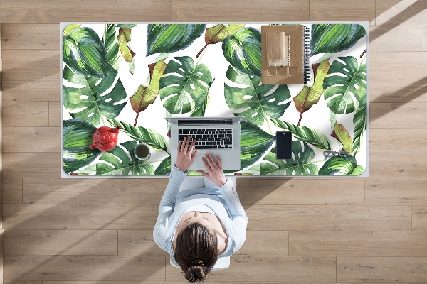 Bureau onderlegger Palm bladeren