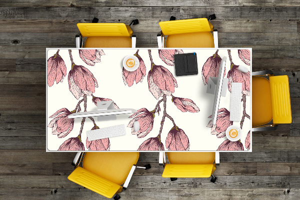 Bureau onderlegger Florale klimplant