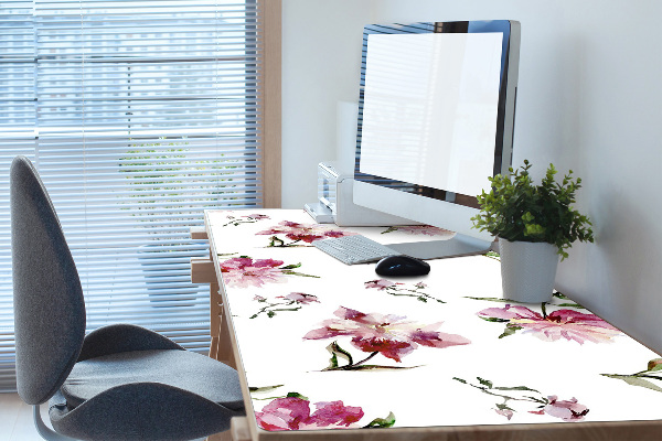 Bureau onderlegger Pioenrozen