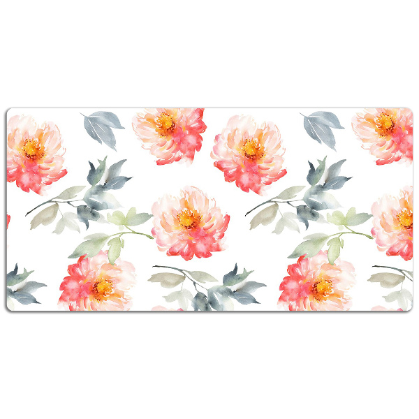 Bureau onderlegger Lente bloemen