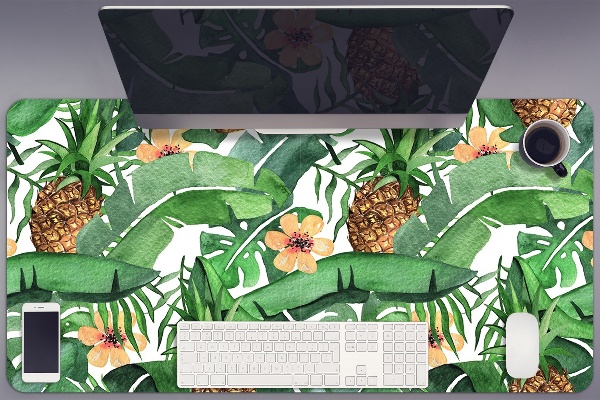 Bureau onderlegger Ananas in bladeren