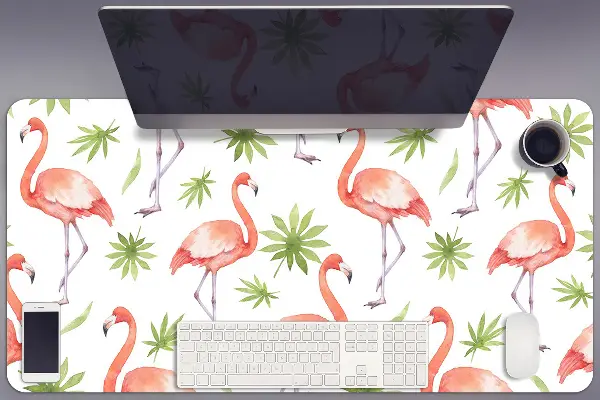 Bureau onderlegger Flamingos