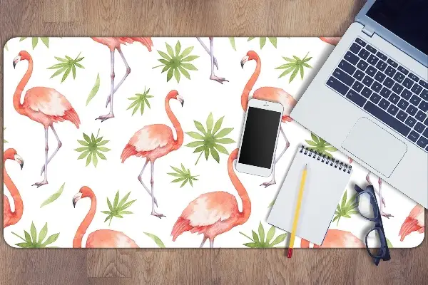 Bureau onderlegger Flamingos