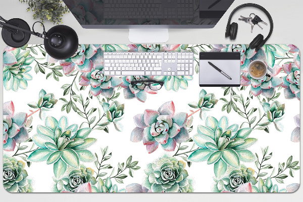 Bureau onderlegger Bloemwaterverf