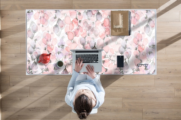 Bureaumat Geschilderde bloemen