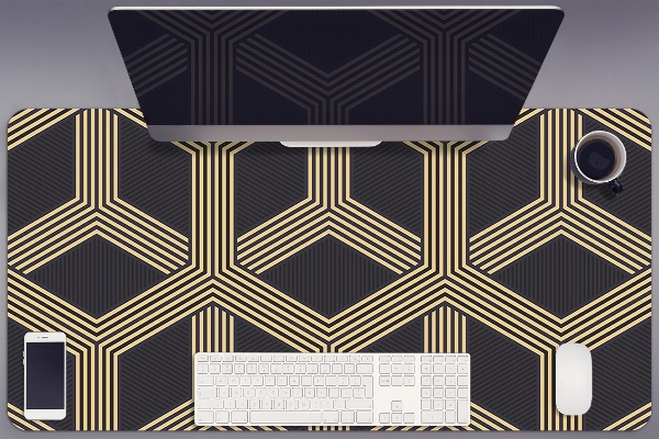 Bureau mat Geometrisch patroon