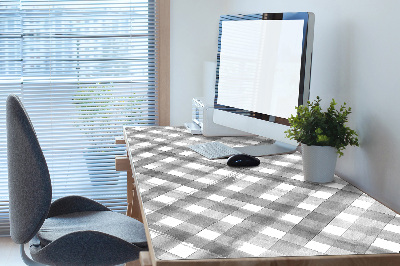 Bureau mat Grijze grille