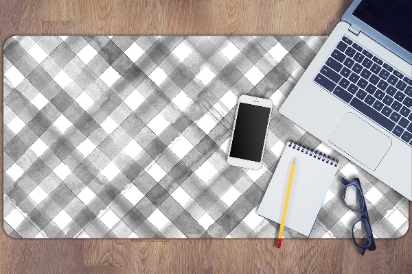 Bureau mat Grijze grille