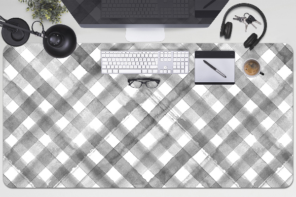Bureau mat Grijze grille