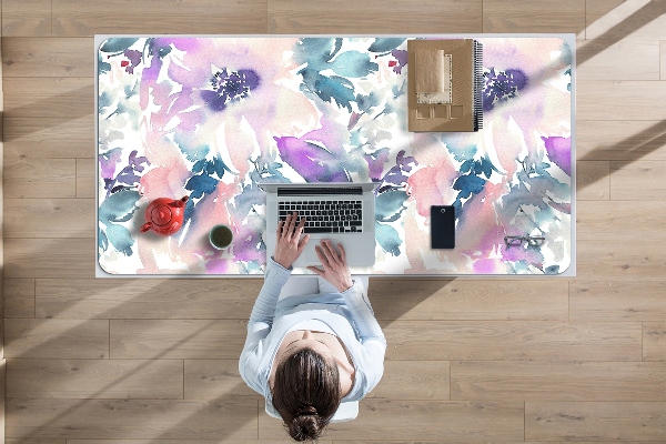Bureau onderlegger Bloementuin
