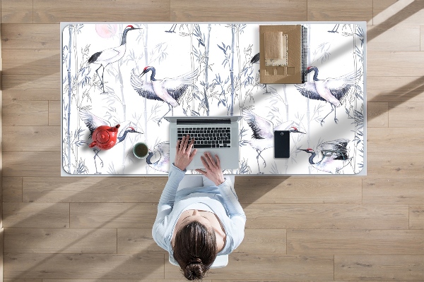 Bureau onderlegger Cranes dance