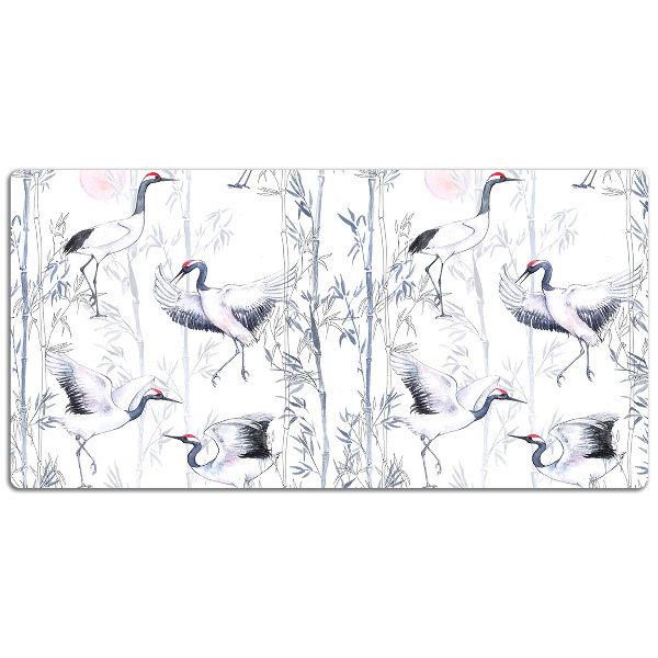 Bureau onderlegger Cranes dance