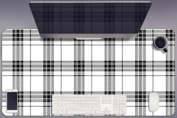 Bureau mat Geruite patroon