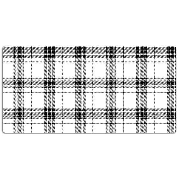Bureau mat Geruite patroon