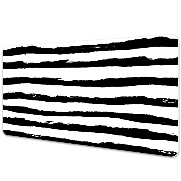 Bureau mat Zebrapatroon