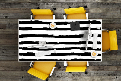 Bureau mat Zebrapatroon