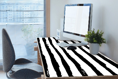 Bureau mat Zebrapatroon