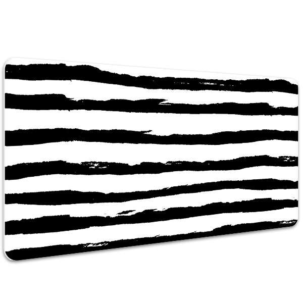 Bureau mat Zebrapatroon