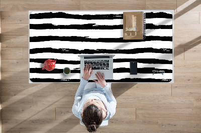 Bureau mat Zebrapatroon