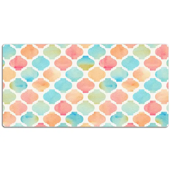Bureau mat Kleurrijk patroon