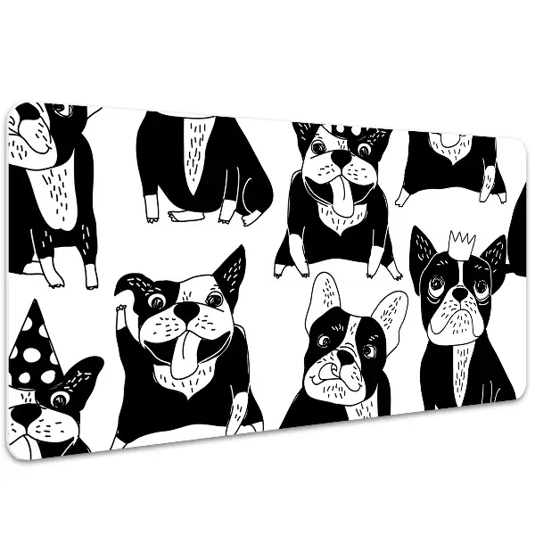 Bureau onderlegger Gelukkige honden