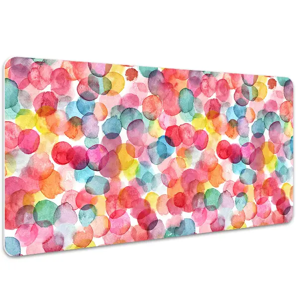 Bureau onderlegger Kleurrijke bubbels