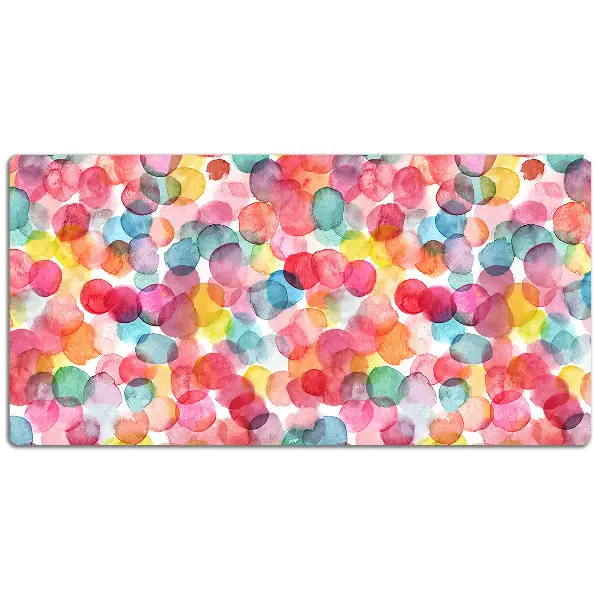 Bureau onderlegger Kleurrijke bubbels