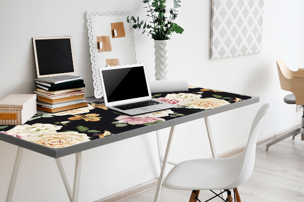 Bureau onderlegger Vintage rozen