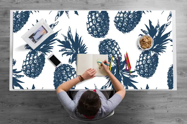 Bureau onderlegger Grijze ananas