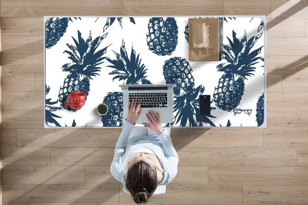 Bureau onderlegger Grijze ananas