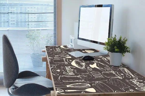 Bureau onderlegger Keukengereedschap
