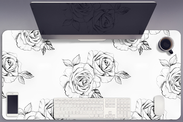 Bureau onderlegger Rozen