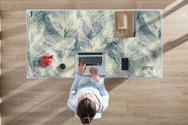 Bureau mat Planten