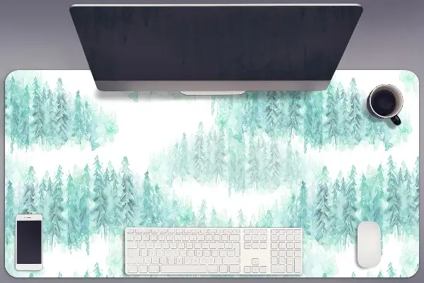 Bureau mat Geschilderd bos