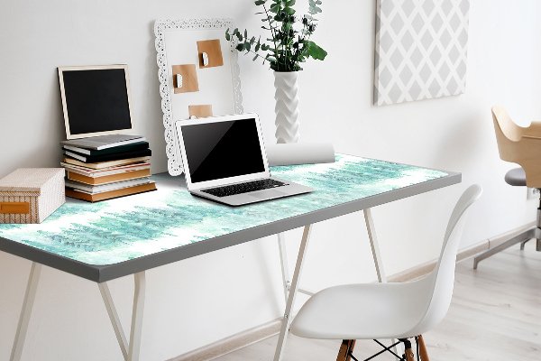 Bureau mat Geschilderd bos