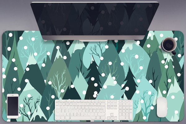 Bureau onderlegger Frosty mountains