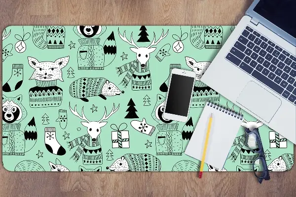 Bureau onderlegger Scandinavische dierentuin