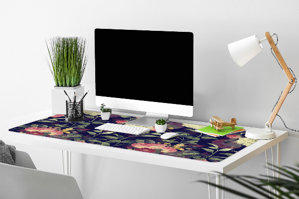 Bureau onderlegger Vintage bloemen