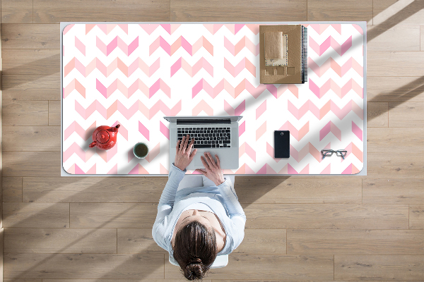 Bureau onderlegger Geometrische visgraat