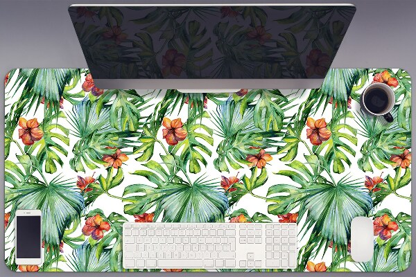 Bureau onderlegger Hawaiiaanse bladeren