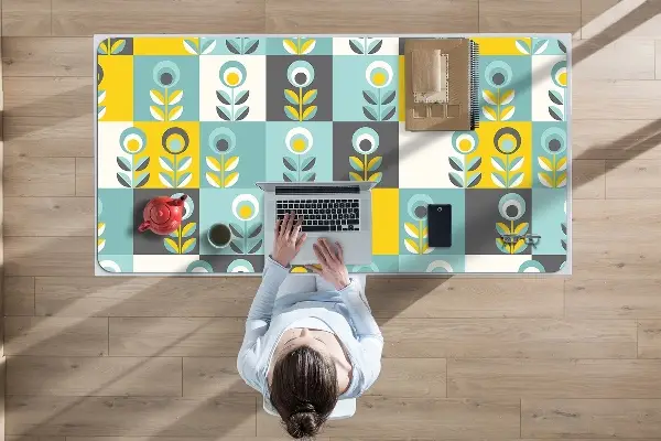 Bureau onderlegger Scandinavisch patroon
