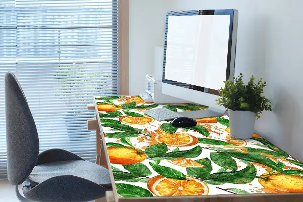 Bureau onderlegger Sinaasappels