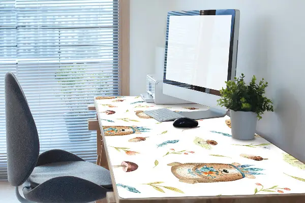 Bureau onderlegger Indiase beer