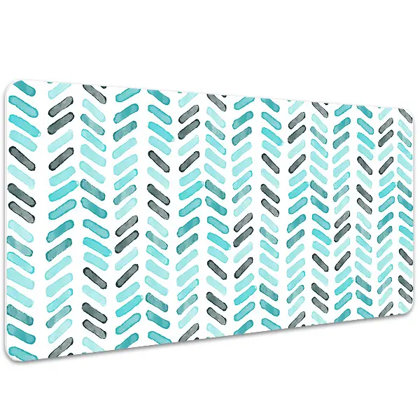 Bureau mat Aquarel met visgraat
